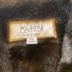 Wilson’s leather coat